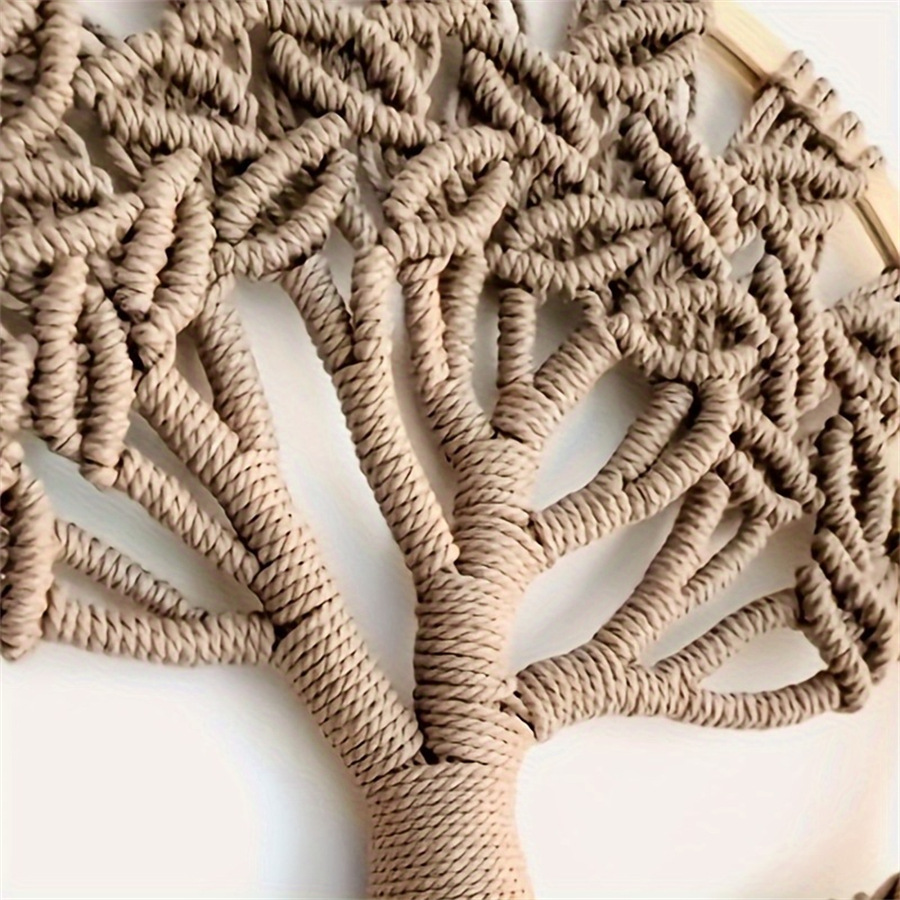 Drzewo życia Makrama Wisząca Ś – Macrame Wall Hanging recenzja i cena