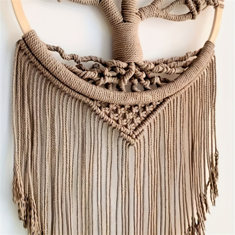 Drzewo życia Makrama Wisząca Ś – Macrame Wall Hanging recenzja i cena