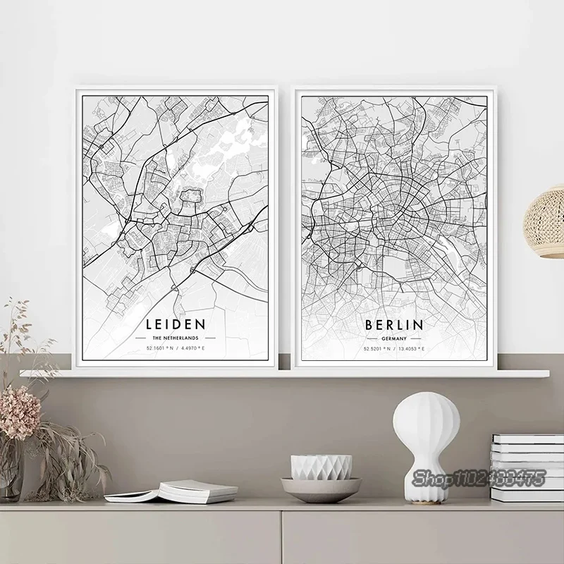 Mapa Miasta Paryż Nowy Jork Ob – Home Decor New York recenzja i cena