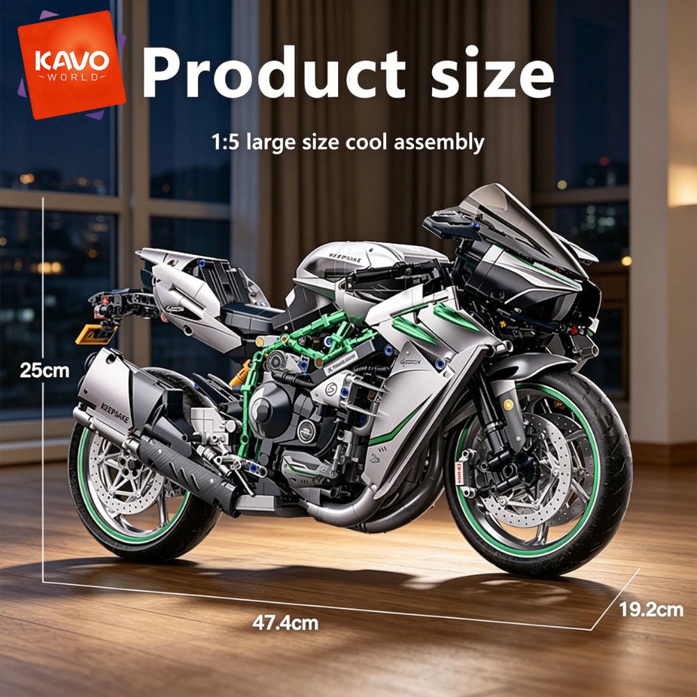 KAVOWORLD 1:5 Klasyczny Motocy – Home Decor On Wheels recenzja i cena