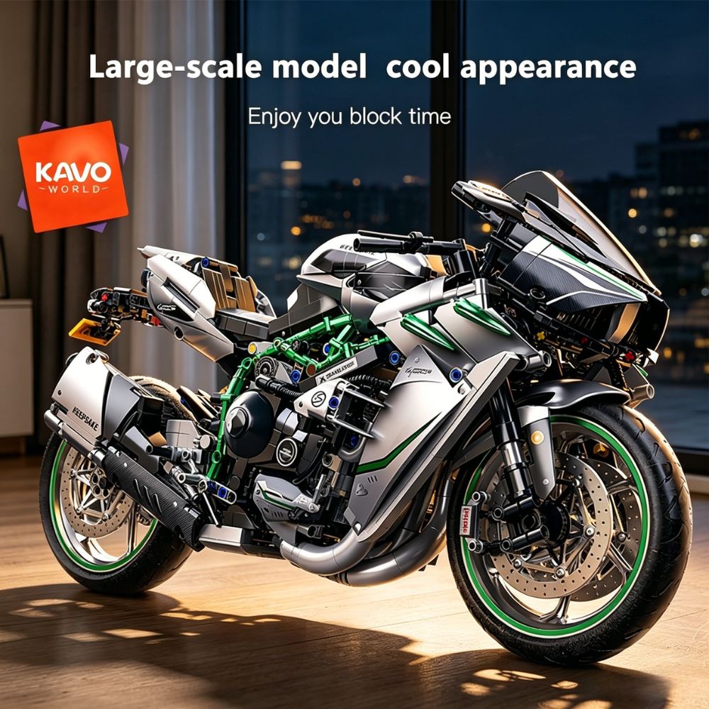 KAVOWORLD 1:5 Klasyczny Motocy – Home Decor On Wheels recenzja i cena