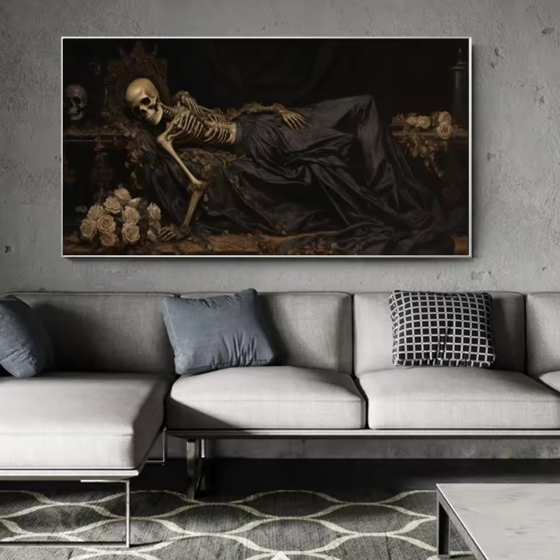 Gotycki Mroczny Obraz na Płótn – Home Decor Gothic recenzja i cena