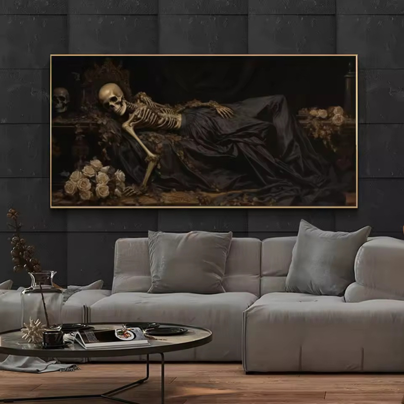 Gotycki Mroczny Obraz na Płótn – Home Decor Gothic recenzja i cena