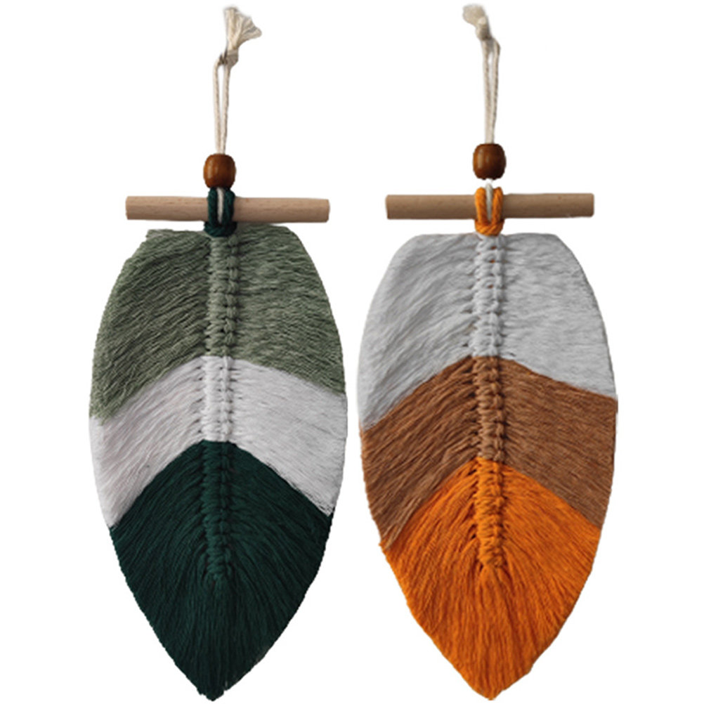 2 szt. Tkane makramowe dekorac – Macrame Wall Hanging recenzja i cena
