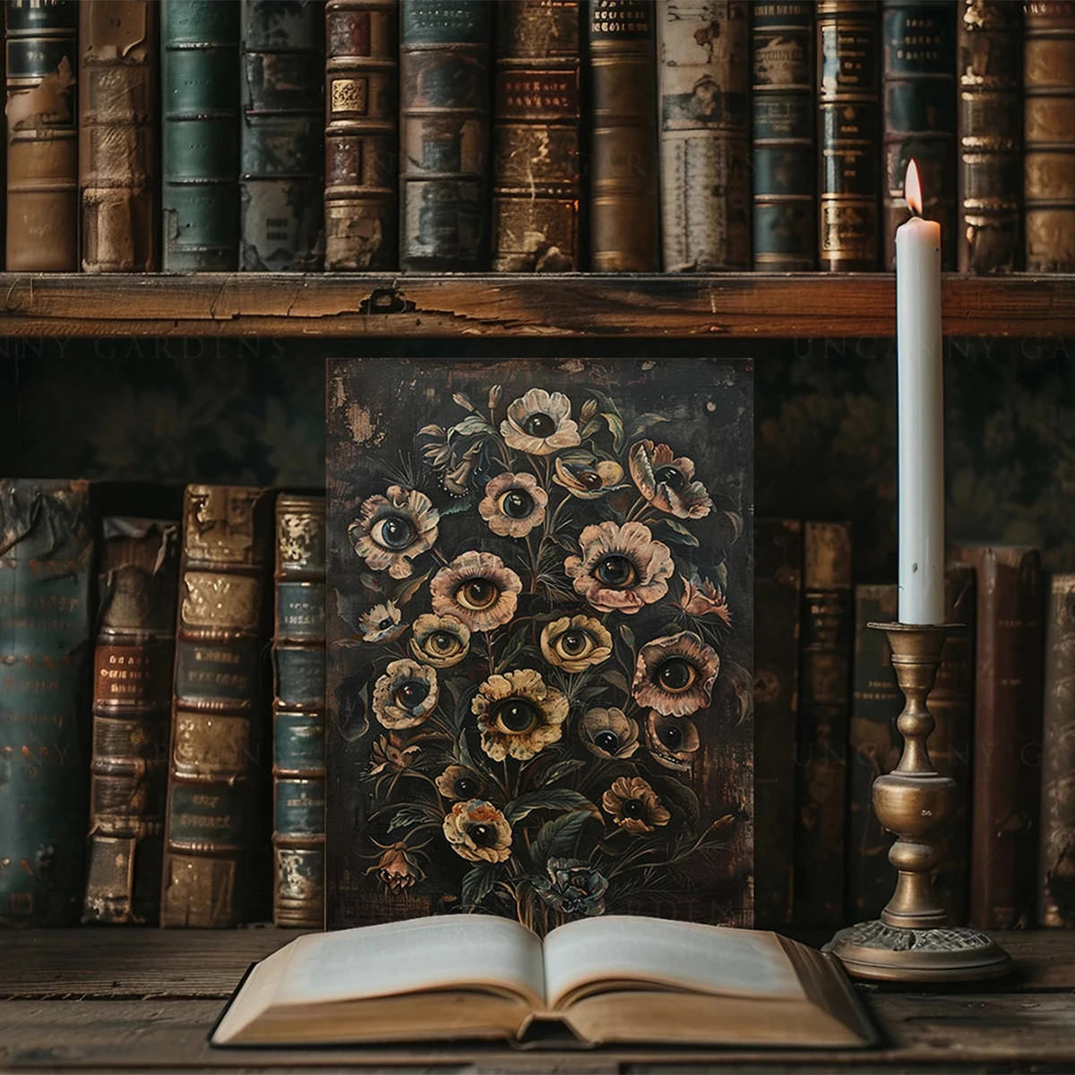 Plakat na płótnie w stylu wikt – Home Decor Gothic recenzja i cena