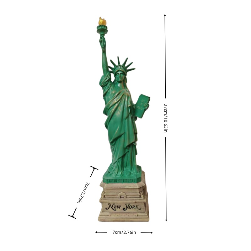 Statuetka Wolności z żywicy, a – Home Decor New York recenzja i cena