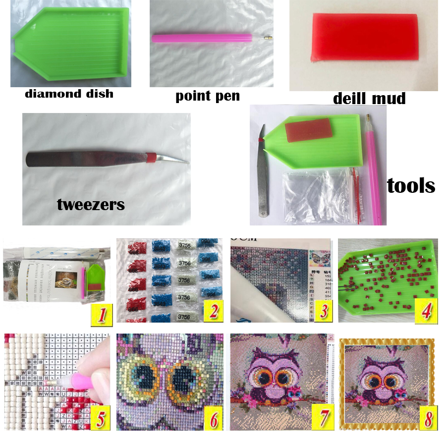 Diamentowy haft diamentowy, No – Home Decor New York recenzja i cena