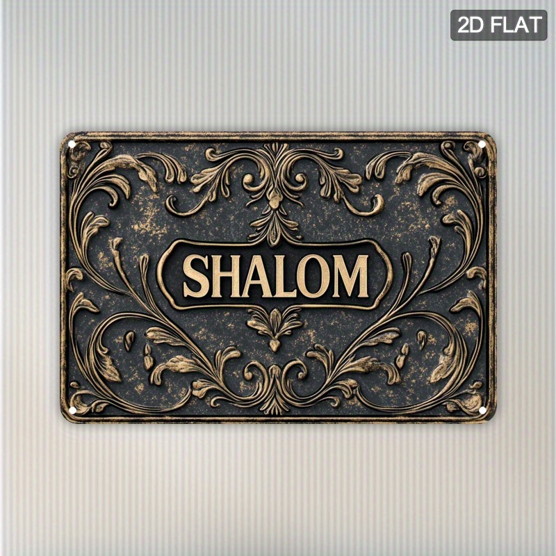 CIFBUY Vintage Shalom Aluminio – Home Decor In recenzja i cena