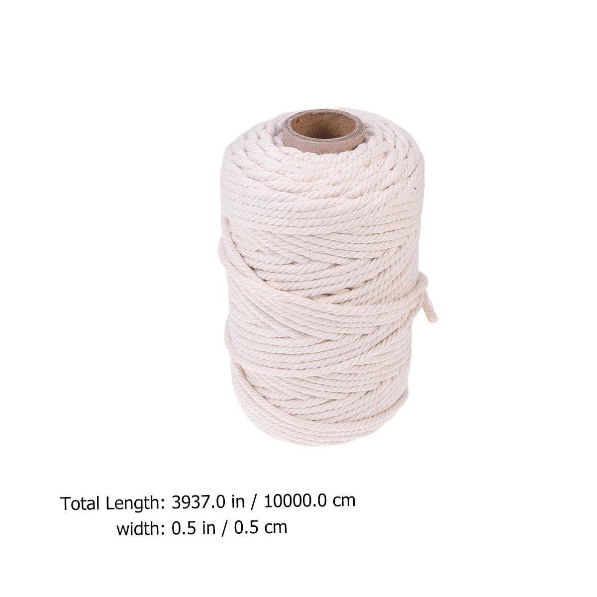 100M Naturalna bawełniana lina – Macrame Wall Hanging recenzja i cena