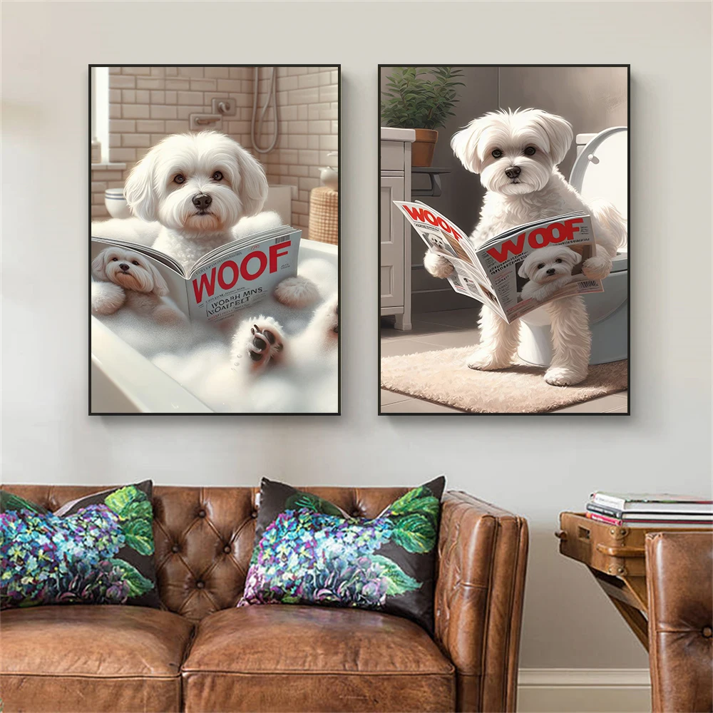 Zabawny obrazek do łazienki z  – Home Decor Magazine recenzja i cena