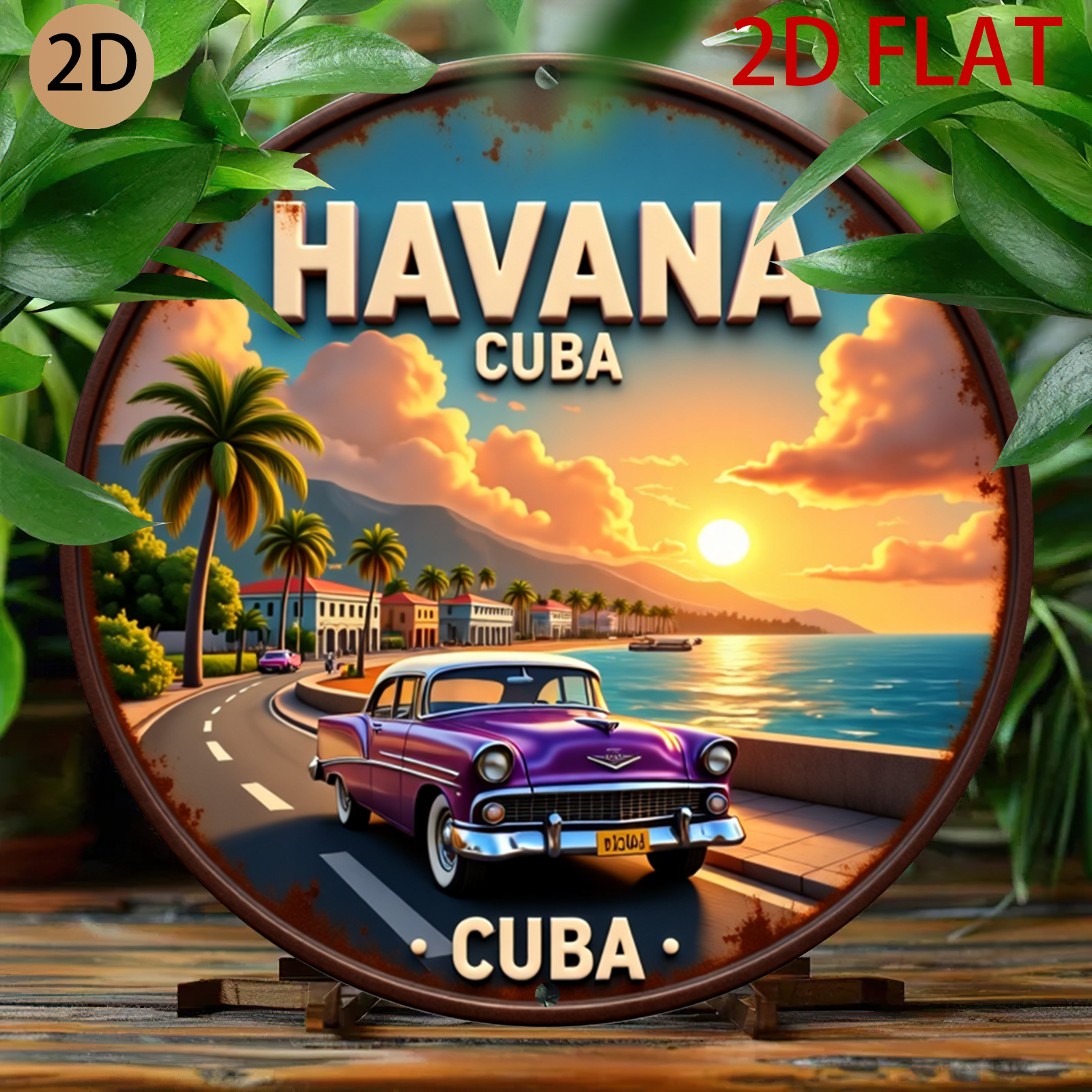 2D Płaski Okrągły Logo Havana  – Home Decor Logo Design recenzja i cena
