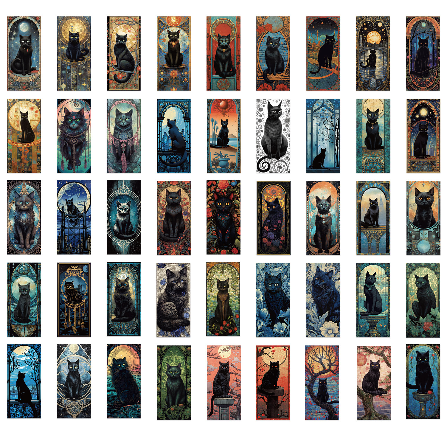 60 SZTUK Ciemne Gotyckie Czarn – Home Decor Gothic recenzja i cena