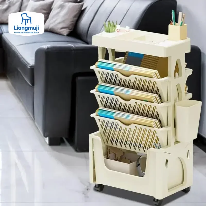 5-poziomowy mobilny regał na k – Home Decor On Wheels recenzja i cena