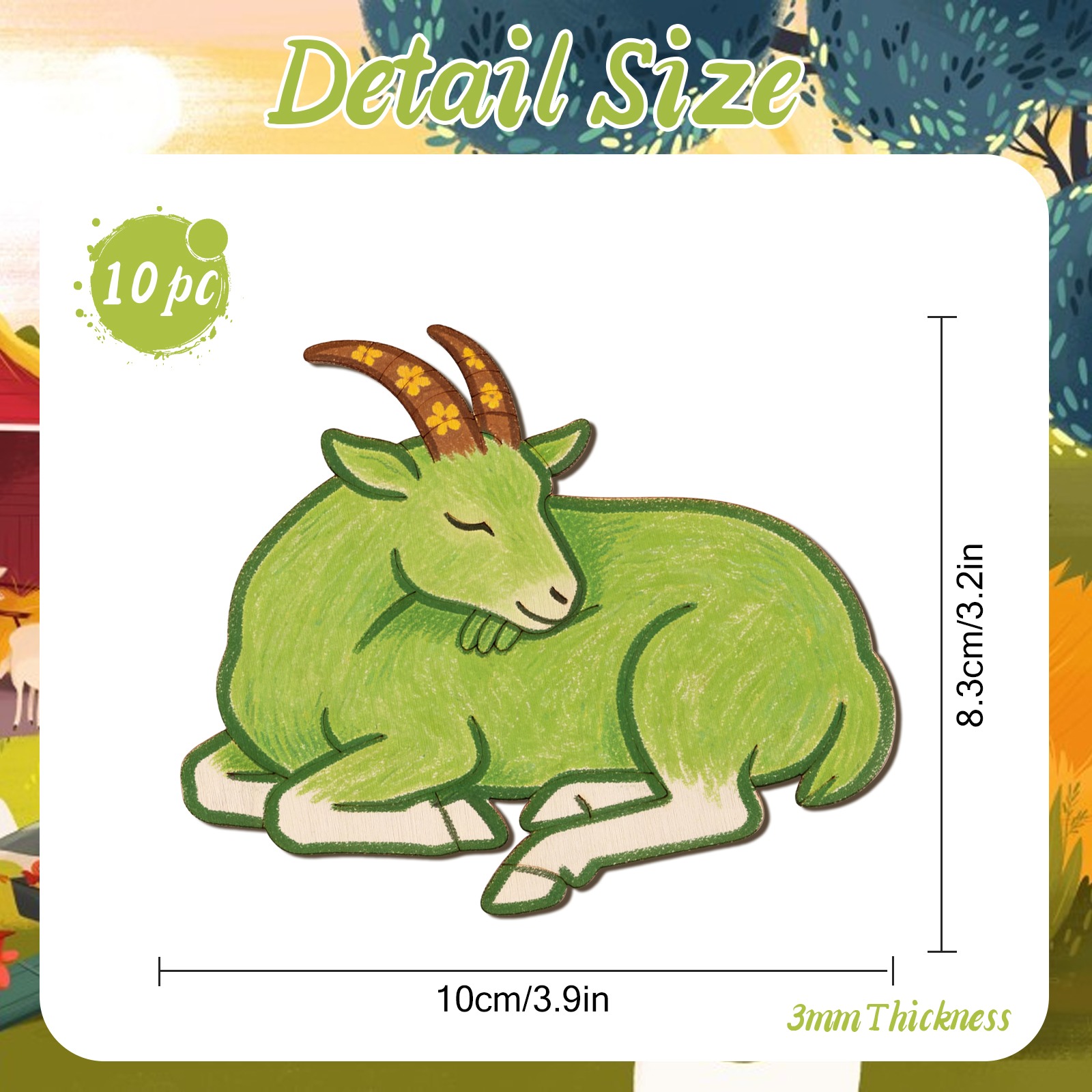 10 sztuk/zestaw Niedokończone  – Home Decor Diy recenzja i cena
