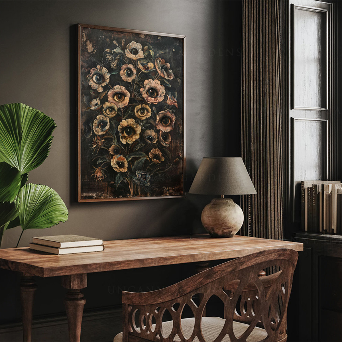 1 szt. bezramowy wiktoriański  – Home Decor Gothic recenzja i cena