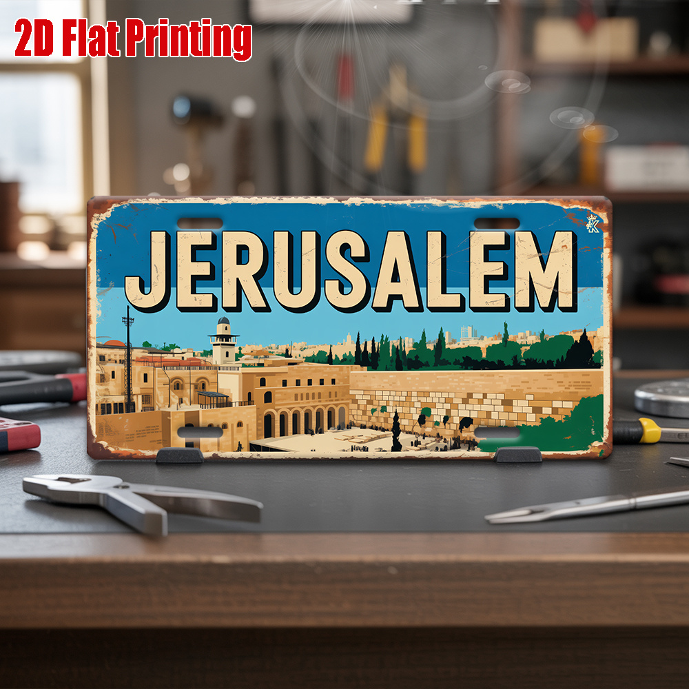 CIFBUY Vintage Jerusalem Citys – Home Decor Room recenzja i cena