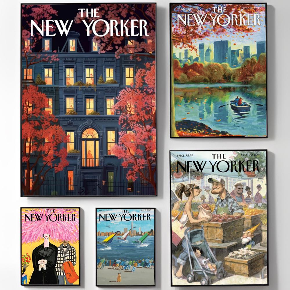 Plakat magazynu New Y-Yorker,  – Home Decor Magazine recenzja i cena