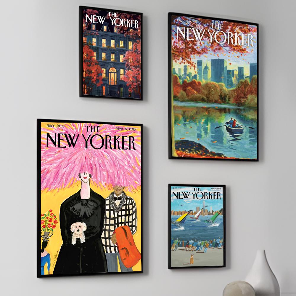 Plakat magazynu New Y-Yorker,  – Home Decor Magazine recenzja i cena