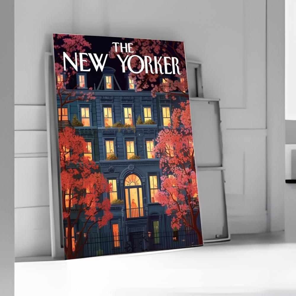 Plakat magazynu New Y-Yorker,  – Home Decor Magazine recenzja i cena